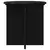 Stalak za biljke 2 pcs Crna 40 x 40 x 40 cm Konstruirano drvo