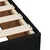 Vidaxl Box spring posteljni z vzmetnico črn 140x190 cm blago