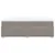 Vidaxl Box spring postelja z vzmetnico taupe 140x200 cm blago