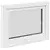 Prozor za podrum RISOR 80 x 60 cm PVC i staklo Bijela
