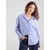 ONLY Bluza ONLOREGON svetlo modra/vijolično modra/bela