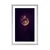 Plakat s paspartujem planet volka - 30x45 silver
