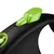 FLEXI Povodac za pse Black Design Tape L 5m zeleni