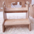 Hanah Home Dečija stolica Steps, 38x38x41 cm, Braon