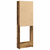 Ormar za perilicu rublja staro drvo 64x24x190 cm