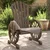Vidaxl Vrtni stol Adirondack 2 kosa trden les jelke