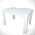 Hanah Home Trpezarijski sto 120x78x80cm Beli
