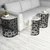Hanah Home Set klub stočića Stil, 3 komada, Beli