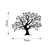 Wallity Zidna dekoracija Monumental Tree-515, 54x70 cm, 1.5 mm, Crna