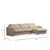 ATELIER DEL SOFA Ugaona garnitura Lily Corner Right Beige