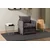Atelier del Sofa Fotelja na rasklapanje Saga Single, 68 x 70 x 66 cm, Siva