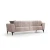 Atelier del Sofa Trosed na razvlačenje Hamlet 95x77x230cm Bež