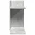 Organizator za stol boja betona 42x21,5x42 cm konstruirano drvo