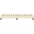 Vidaxl Posteljni okvir krem 90x200 cm umetno usnje