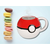 Pokémon Pokémon Pokeball Unikatna 3D Keramična Skodelica 410 ml