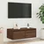 TV ormarić s LED svjetlima boja smeđeg hrasta 75x35,5x25 cm