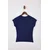 Trendyol Milla Ženska majica TWOSS26TS00021, Tamnoplava