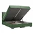 Boxspring Krevet Ethan 180/200 cm , tamnozelena