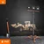 LED reflektor sa stalkom 3xLED/100W/230V 4500K IP65 crna/narandžasta