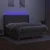 Box spring postelja z vzmetnico LED taupe 160x200 cm blago