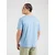 GAP Majica ESSENTIAL svetlo modra/temno rdeča/bela