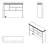 Hanah Home Monte Mm1.27.21.U1 dečiji gornji element radnog stola 117,6 × 86,7 × 27,3 cm, krem hrast