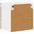 Vidaxl Kuhinjski element s polico 2 pcs Dimljeni oreh 40 x 31 x 40 cm