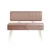 HANAH HOME Trpezarijski set Vina 0900 4 WhiteStone