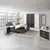 BOXSPRING KREVET 120/200 cm siva