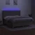 Vidaxl Box spring postelja z vzmetnico LED taupe 180x200 cm blago