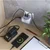 Delilec 2x, 1xUSB-A+1xUSB-C, belo-sivo