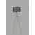 Opviq Podna lampa Fisco, 155 cm, E27, Zlatne boje