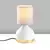 Opviq Stona lampa 8003, 17x17x33 cm, IP20, Bela