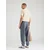 Calvin Klein Jeans Hlače  dimno modra / rdeča