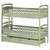 Pograd Ignas - 90x200 cm - olive
