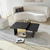 Hanah Home Set klub stolova Luna, 2 komada, Crna