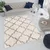 Chemex Preproga Versay Moderna Moda Boho Shaggy Q127A Ejf Bf Kremna Modra Siva