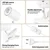 Immax NEO 08292L - Lampa sa stezaljkom PUNTO 1xGU10/9W/230V bela