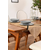 Hanah home Set trpezarijski sto, 2 trpezarijske stolice i klupa Touch Orah