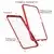 Maska Magnetic za Huawei P40 Lite/Nova 6 SE crvena