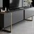 HANAH HOME Luxe Anthracite Gold