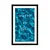 Plakat s paspartujem z napisom - Water is life - 30x45 black