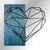 Sayvan-i Huzur -1 - Blue, Black BlueBlack Decorative Wooden Wall Accessory