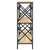 Konzolni stol boja hrasta 156x28x80,5 cm konstruirano drvo