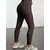 Trendyol Brown Brushed Scuba Full Length Sports Leggings