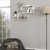 Hanah Home Polica 104x49,4x14,5cm Bela