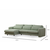 ATELIER DEL SOFA Ugaona garnitura Lily Corner Left Green