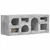 TV ormar Betonski sivi 100 x 35 x 40 cm Konstruirano drvo