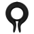 Woomy Marry Me Rechargeable Vibrating Ring Black