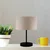 Opviq AYD 2848 Stona lampa, Sivo-Crna